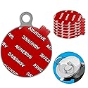 AZXYI Very High Bond Sticky Adhesive, 6 Pack Dashboard Pad Mounting Disk Adhesive Replacement Kit, Double-Sided Stickers for Suction Cup Dashboard