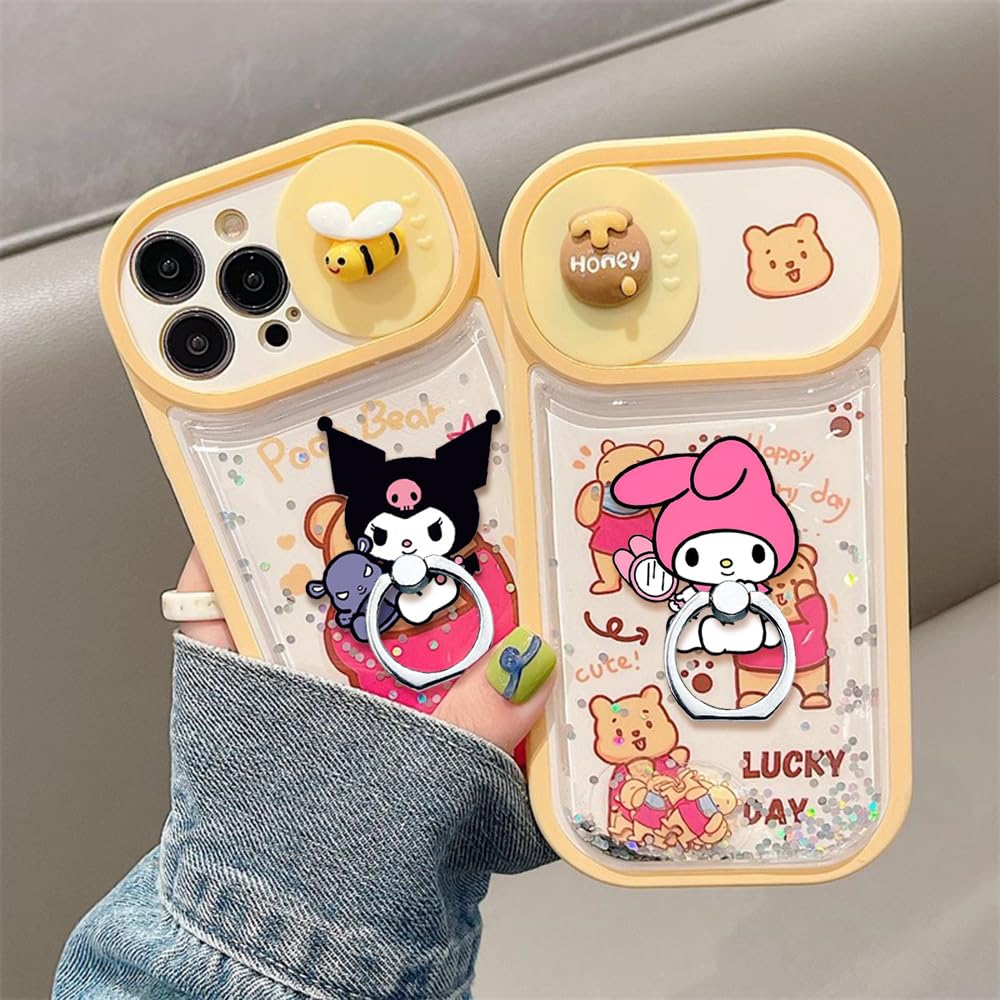 Phone Ring Holder Stand,Cartoon Kitty Phone Ring Stand Holder Phone Case Finger Grip Holder 360 Rotation Finger Ring Grip for Cellphones,Smartphones