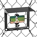 InnoGear Fence Mount for Phone, Flexible Cell Phone Fence Mount with Shade Live Sports Streaming Kit with Swivel Head for Mevo Start, Phones, GoPro