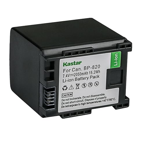 Kastar 1-Pack Battery Replacement for Canon XF400, XF405, XA10, XA11, XA15, XA20, XA25, XA30, XA35, XA40, XA45, XA50, XA55, VIXIA HF G21, VIXIA HF