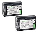 Kastar NP-FV50 Battery 2 Pack for Sony NP-FV30 NP-FV40 NP-FV50 & Sony Handycam HDR-CX380 430V 900 580V 760V HDR-PJ540 650V HDR-PV710V 790V 810