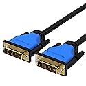 BlueRigger DVI to DVI Monitor Cable (3FT, 24+1 Dual Link, Digital Video Cable, Male to Male) - for Gaming, DVD, Laptops, HDTV and Projector