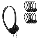 Avid AE-08 On-Ear Stereo Headphones (25-Pack)