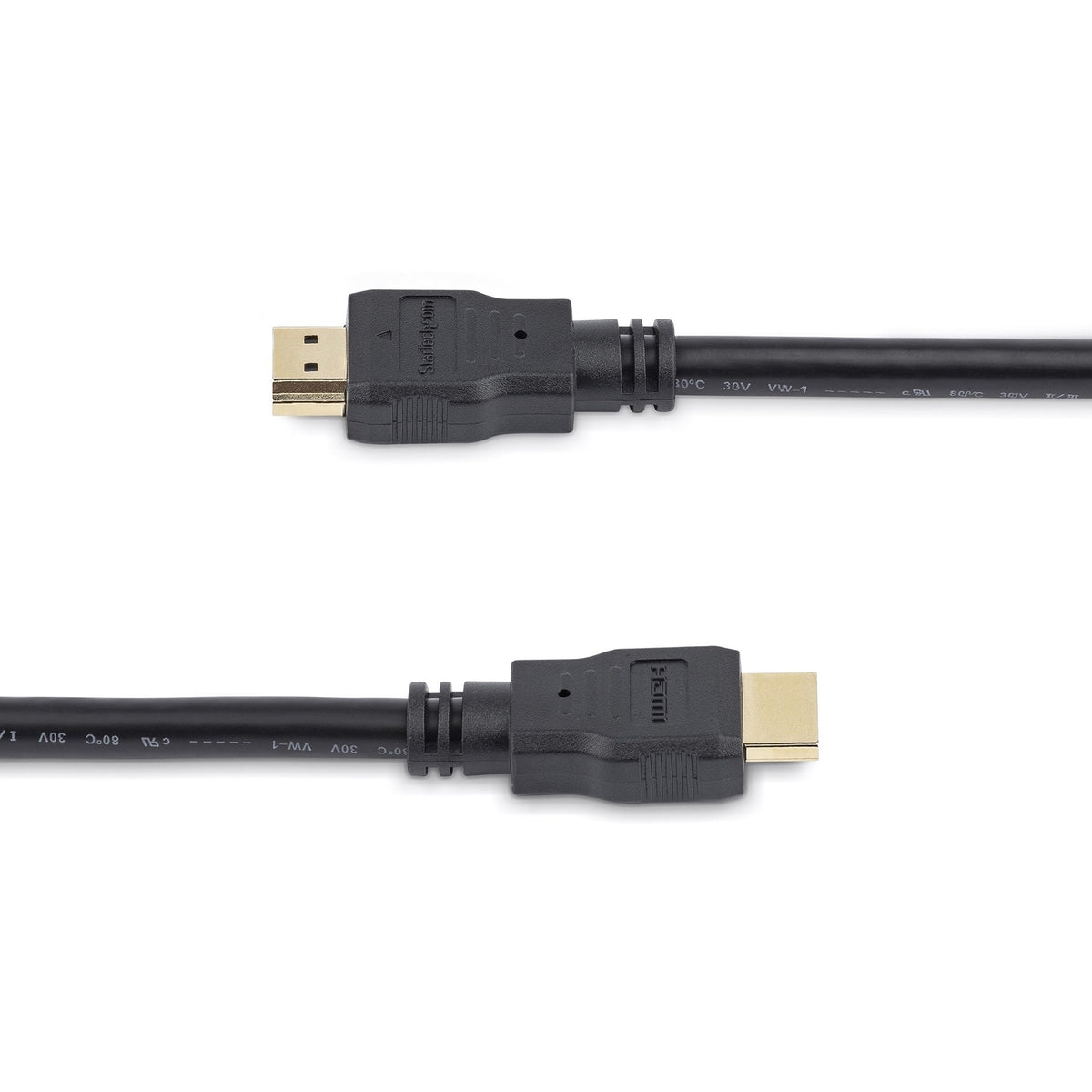 StarTech.com 3m (10ft) HDMI Cable - 4K High Speed HDMI Cable with Ethernet - UHD 4K 30Hz Video - HDMI 1.4 Cable - Ultra HD HDMI Monitors, Projectors, TVs & Displays - Black HDMI Cord - M/M (HDMM3M)