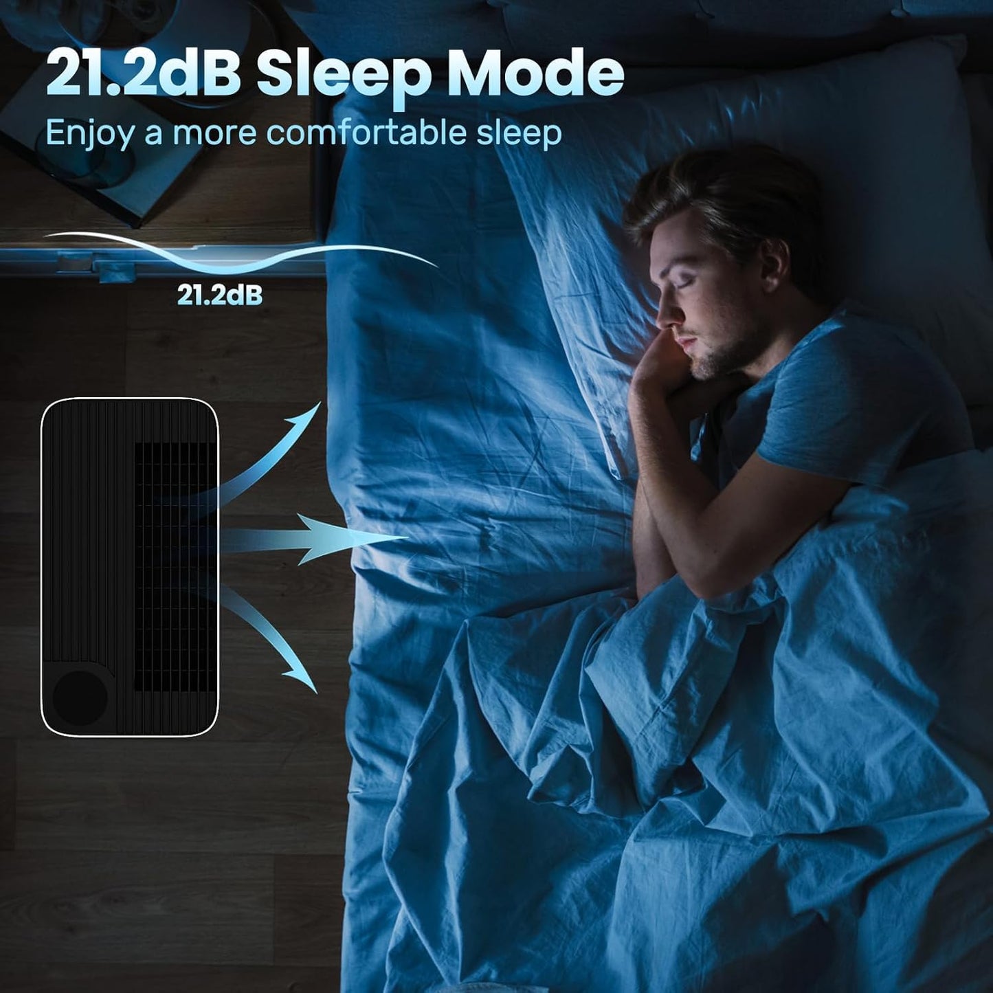 HEYAXA Air Purifiers for Home Large Room Up to 2000 Ft² with Air Quality Monitor, Filter Remind,21dB Sleep Mode, Wi-Fi and Timer, Washable Filters,Air
