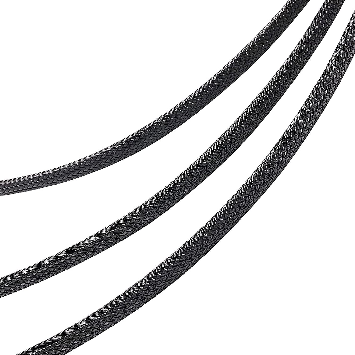 ThreeBulls 2 Pack 3 Way 4 Pin PWM Fan Splitter Cable, PC Extension Cable Converter for Computer ATX Case 4-Pin/3-Pin Cooling, 10.6" 1 to 3
