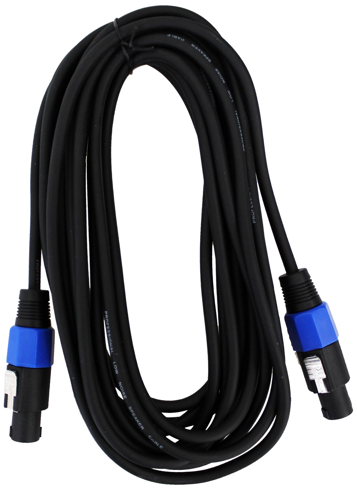 Absolute CSSDJ25 25-Feet Speakon Male to Speakon Male Connector Professional Speaker Cable