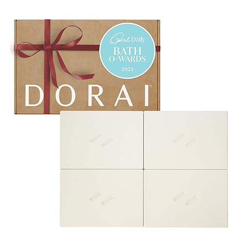 Dorai Home Stone Bath Mat for Bathroom - Large, Quick-Drying, Non-Slip Surface, Customizable Design, 22.3" L x 31.6" W x 0.6" H, Sandstone