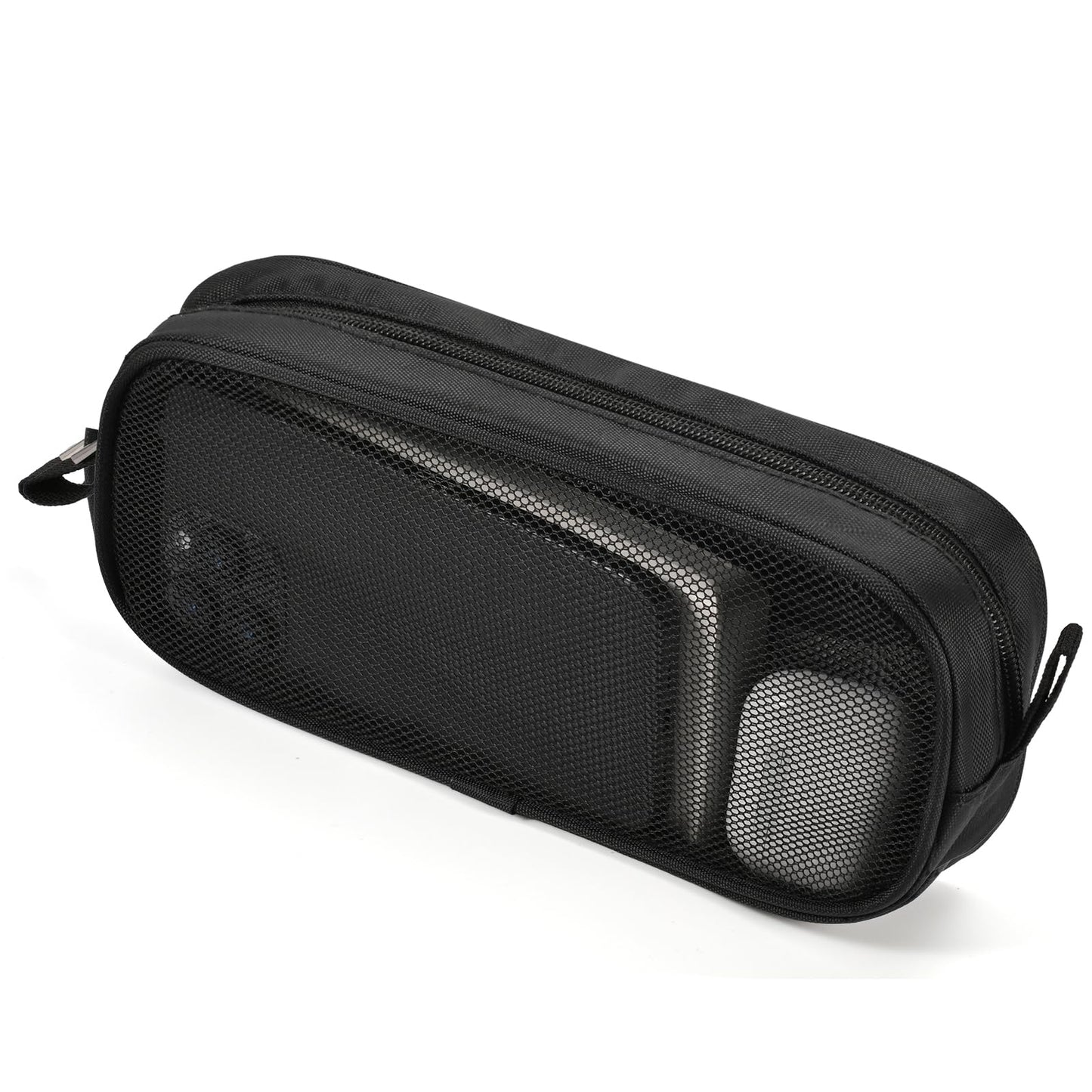 Bidponds Electronics Organizer Travel Case,Zipper Mesh Tech Pouch Accessories Carry Storage for Mouse,Cord,Cables,USB Flash Drive,Hard