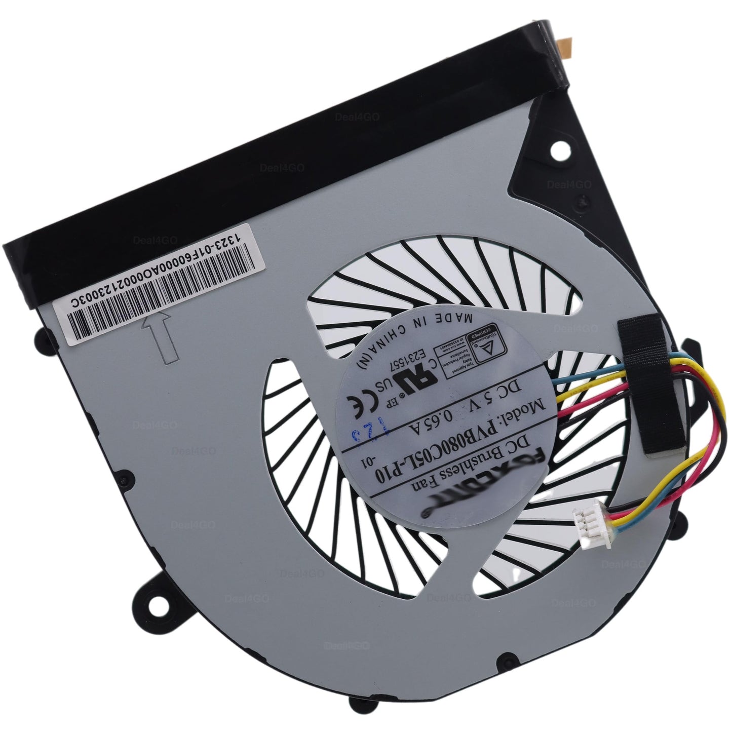 Deal4GO CPU Cooling Fan PVB080C05L P10 Replacement for Intel NUC 11 Pro Tiger Canyon NUC 12 NUC 13 NUC12WSHi7 NUC13ANHi5 NUC11TNHi7, Silver