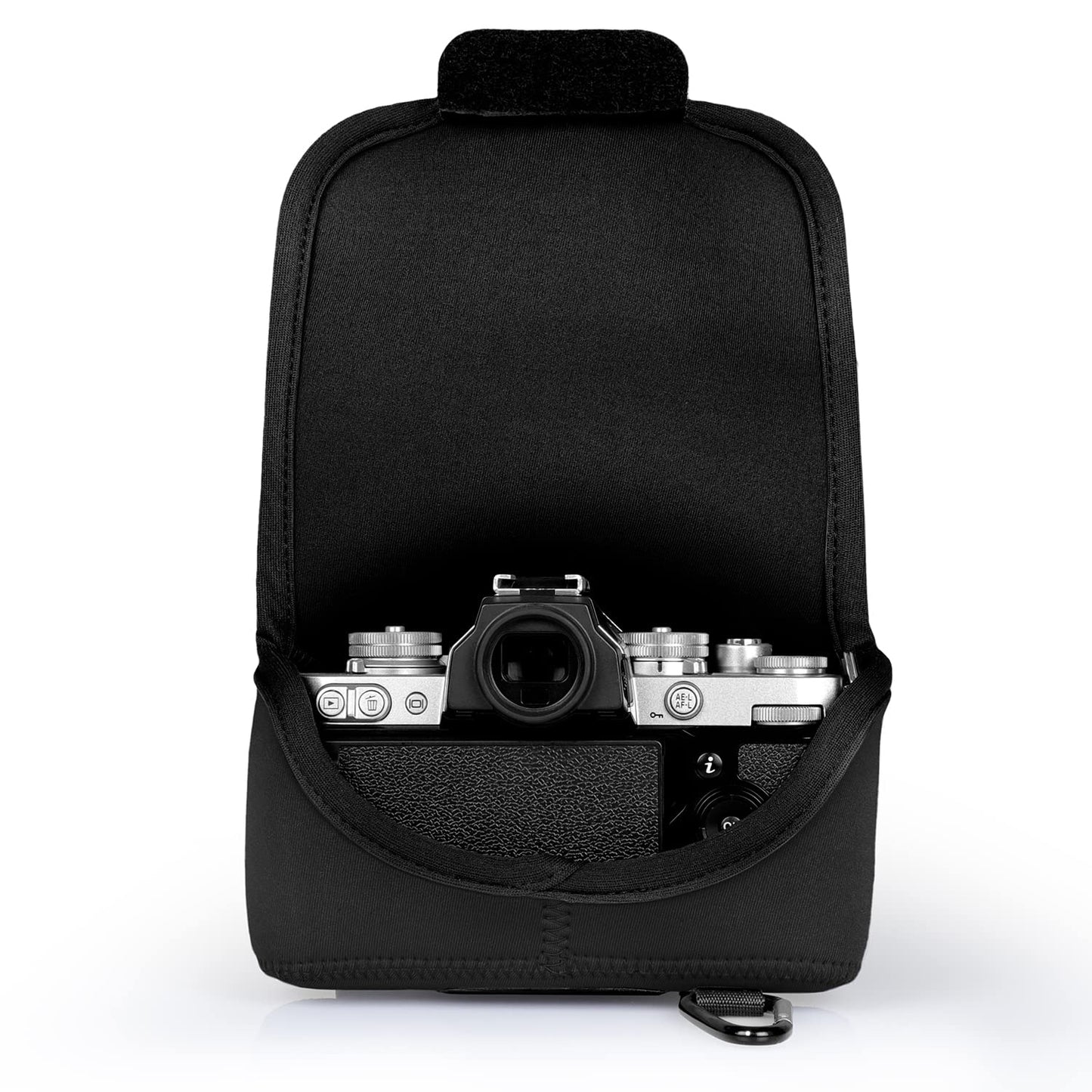 MegaGear MG2012 Ultra Light Neoprene Camera Case Compatible with Nikon Z fc (16-50mm)-(Black)