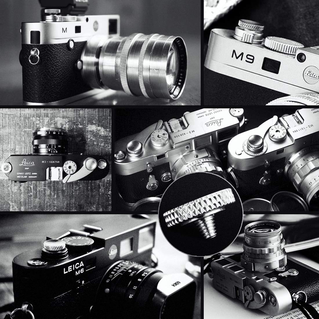 Fuji Shutter Release Button Accessories: Fujifilm Camera Soft Shutter Button - Silver Shutter Button for Canon Nikon Leica Film X100V X100F Xt5 Xt4