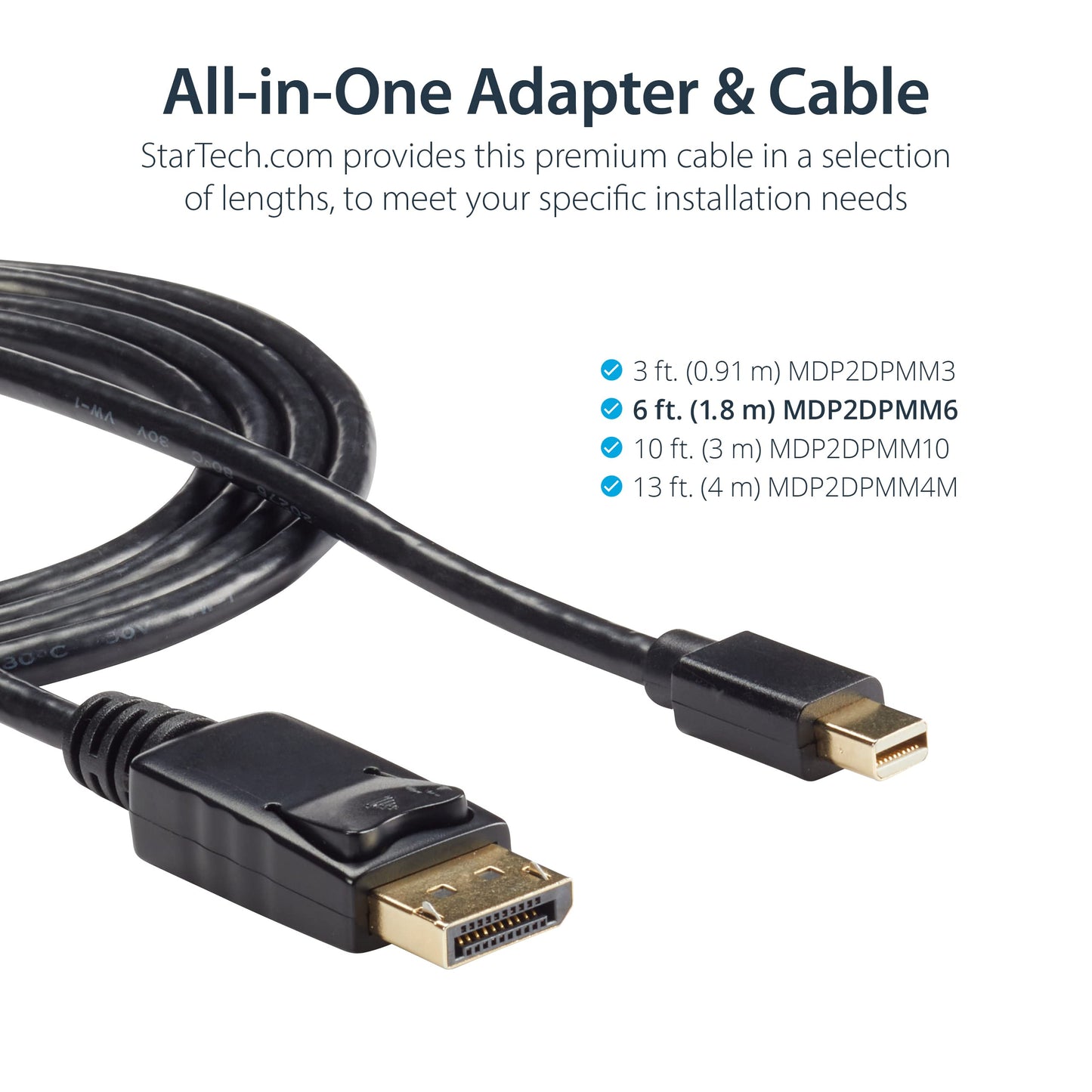 StarTech Mini DisplayPort to DisplayPort Adapter