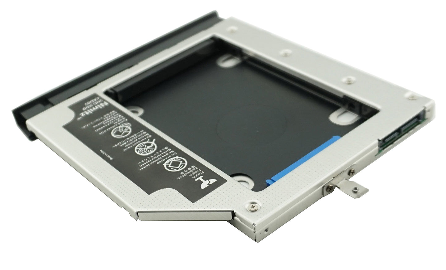 Nimitz 2nd HDD SSD Hard Drive Caddy Compatible with Lenovo Thinkpad E570c E570 E575 with Faceplate/Bracket