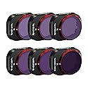 Freewell Bright Day-6Pack Hybrid ND16/PL, ND32/PL, ND64/PL, ND128/PL, ND256/PL, and ND1000/PL Compatible with Mini 4 Pro Vivid Color, Rich Contrast
