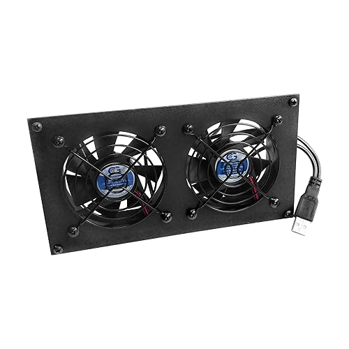 Coolerguys USB Powered Cooling Fan Kits (Dual 80mm)