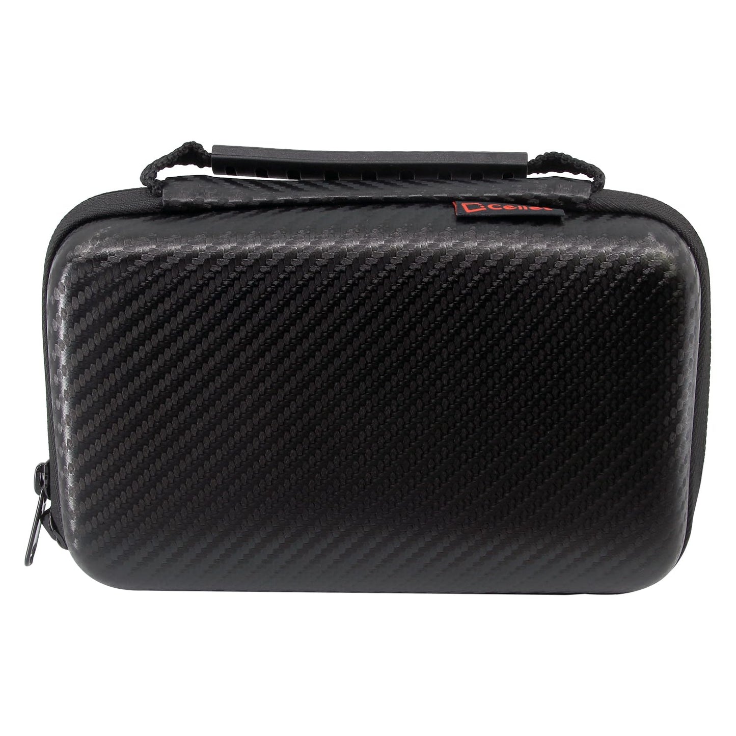 Cellet Hard EVA Case for External Hard Drive, Power Bank, Smartphones, Mesh Pockets (BLACK)