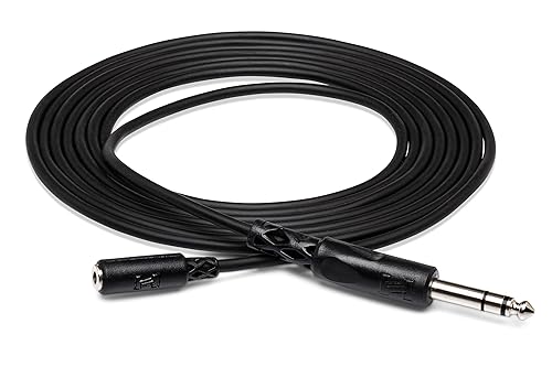 Hosa MHE-325-25 Feet 1/4 Inches M TRS to 1/8 Inches Mini F Extension Cable