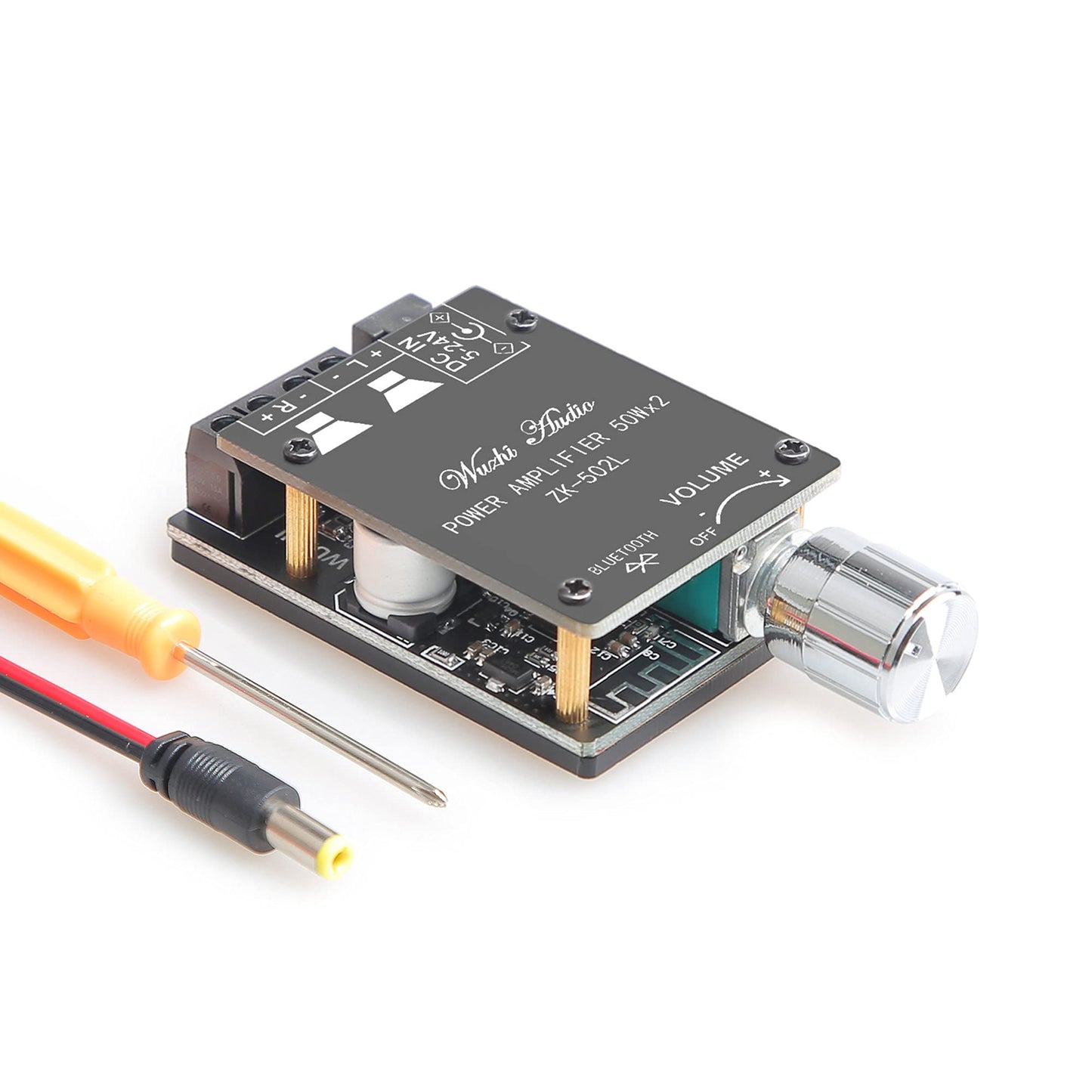 Wuzhi Audio ZK-502L Power Amplifier Board Class D AMP Module for DIY Wireless Speaker (ZK-502L)