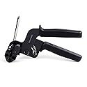 Knoweasy Stainless Steel Cable Tie Gun, Cable Tie Tool and Zip Tie Tool Ideal for Home, Office, and Industrial Use