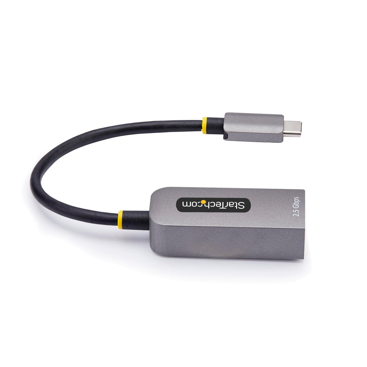 StarTech.com 2.5GbE USB-C to Ethernet Adapter, NBASE-T NIC, USB 3.0 Type-C 2.5/1G Multi Speed Network, Thunderbolt Compatible
