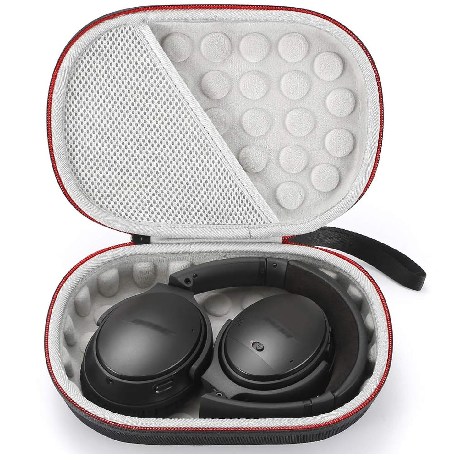 Hard Case for Bose QuietComfort 35 (Series II), QC35, QC25, QC15 Wireless Headphones Accessories. Travel Carrying Storage Bag - Black