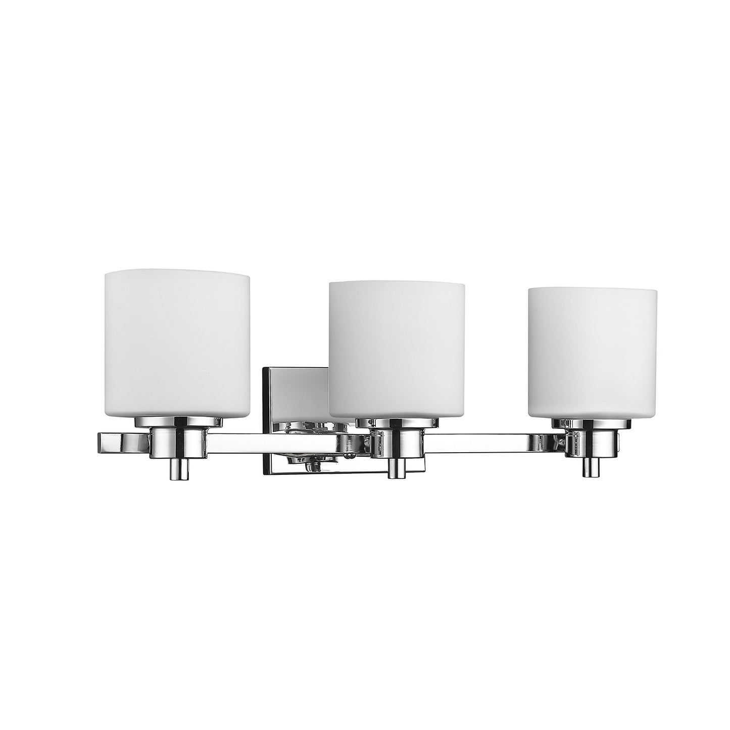Chloe CH821036CM24-BL3 Vanity Bath Light Fixture, Chrome, 7.48 x 24 x 6.65 x Inch
