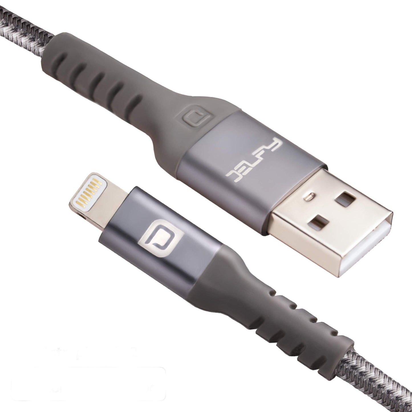 Delfy AstrapiCable 2 /iPhone Charger 4 FT/Apple MFI Certified USB-A to Lightning Cable/Unbreakable Real Aramid Fiber Core/ 20000 Bend Test/Fast…