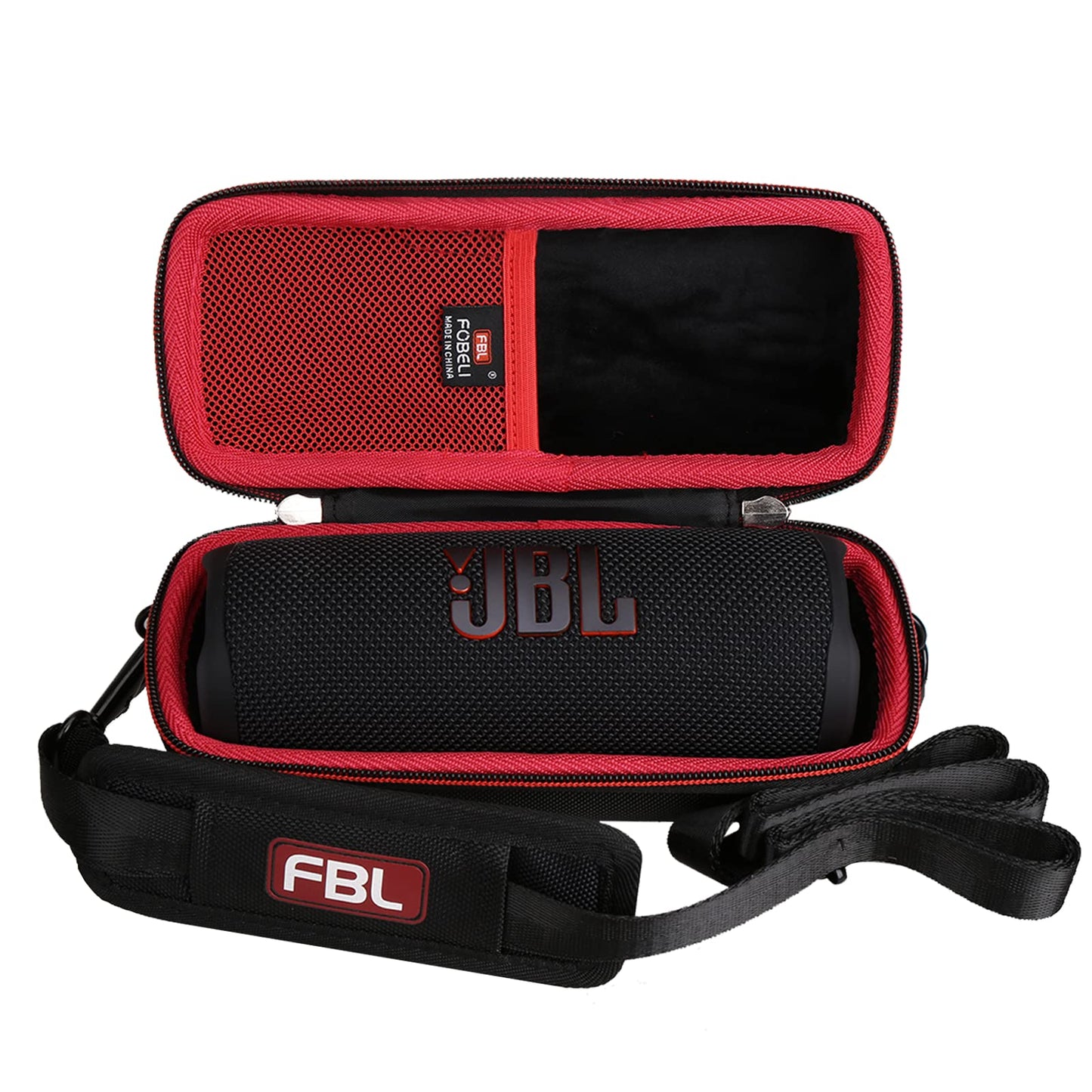 FBLFOBELI Speak Case Storage Travel Portable Cases for JBL Flip 6, Hard Shockproof Bluetooth Speak Bag