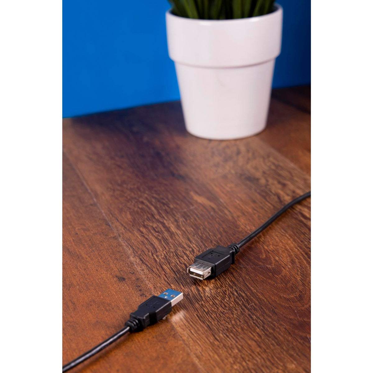 ATIVA® USB 2.0 Extension Cable, 6’, Black, 26858