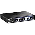 TRENDnet 6-Port 10G Switch, 4 x 2.5G RJ-45 Base-T Ports, 2 x 10G RJ-45 Ports, 60Gbps Switching Capacity, Wall Mountable, 10 Gigabit Network