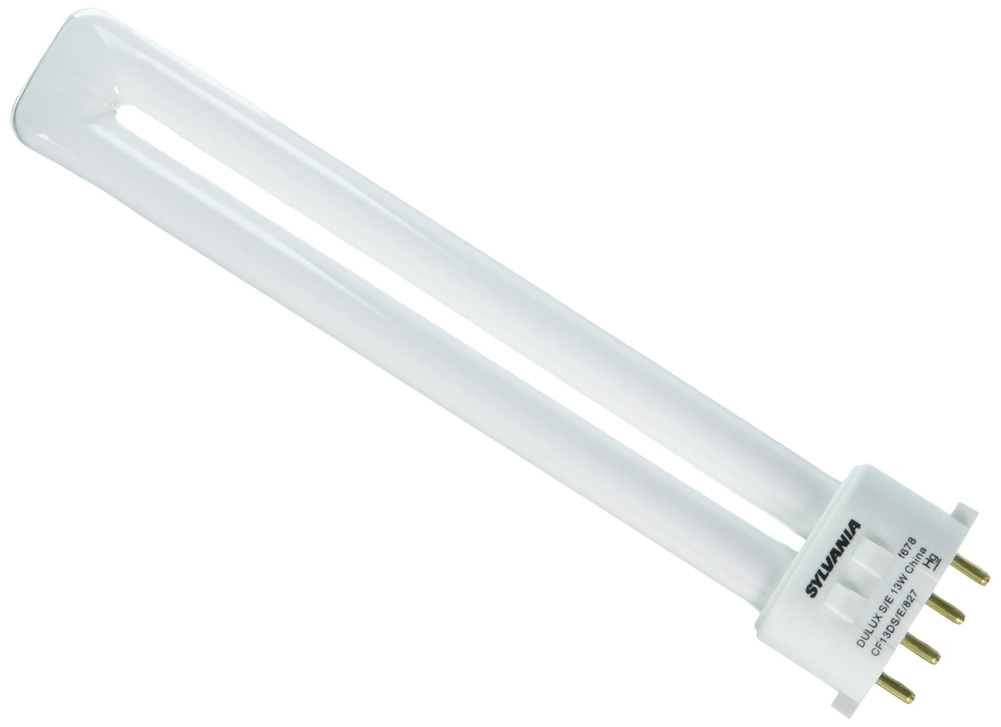 Sylvania 20314 Compact Fluorescent 4 Pin Single Tube 2700K, 13-watt
