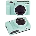 MIOKAU ZV-1F Camera Case, Soft Silicone Protective Case for Sony ZV1F/ZV-1M2/ZV-1 Mark II (NOT for ZV1) Vlog Camera, Lightweight ZV1F Cover (Green)