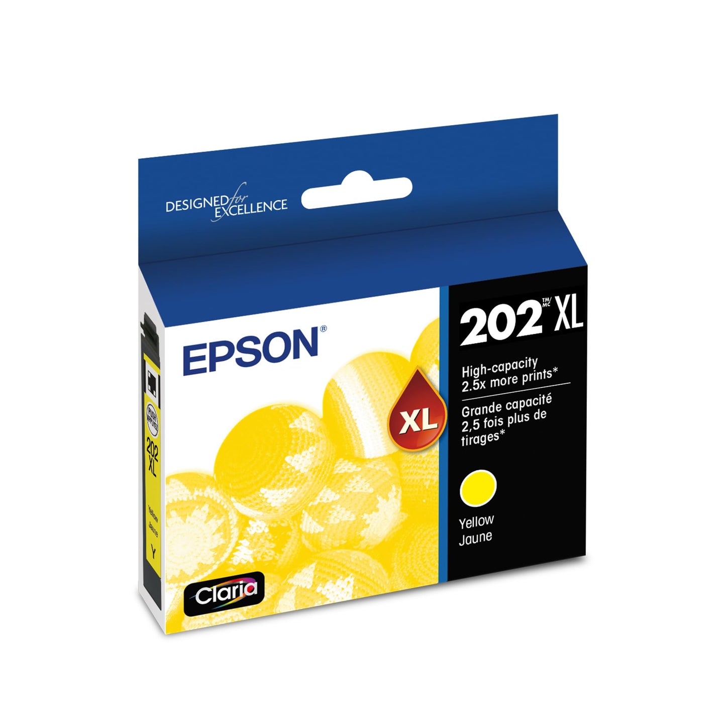 Epson T202XL420 Claria High-capacity Ink Cartridge - Yellow