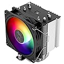 Thermalright Assassin X 90 SE ARGB CPU Air Cooler, AX90SE ARGB, 2200RPM Speed,4 Heat Pipes, 92mm PWM Quiet Fan CPU Cooler, 118mm High,for AMD AM4