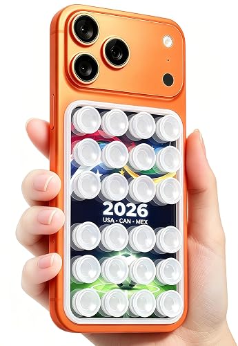 2026 World Cup Gift for Him/Her - Anteel OG Silicone Suction Cup Phone Adhesive Mount - Hands-Free Sticky Phone Holder - Strong Suction Grip