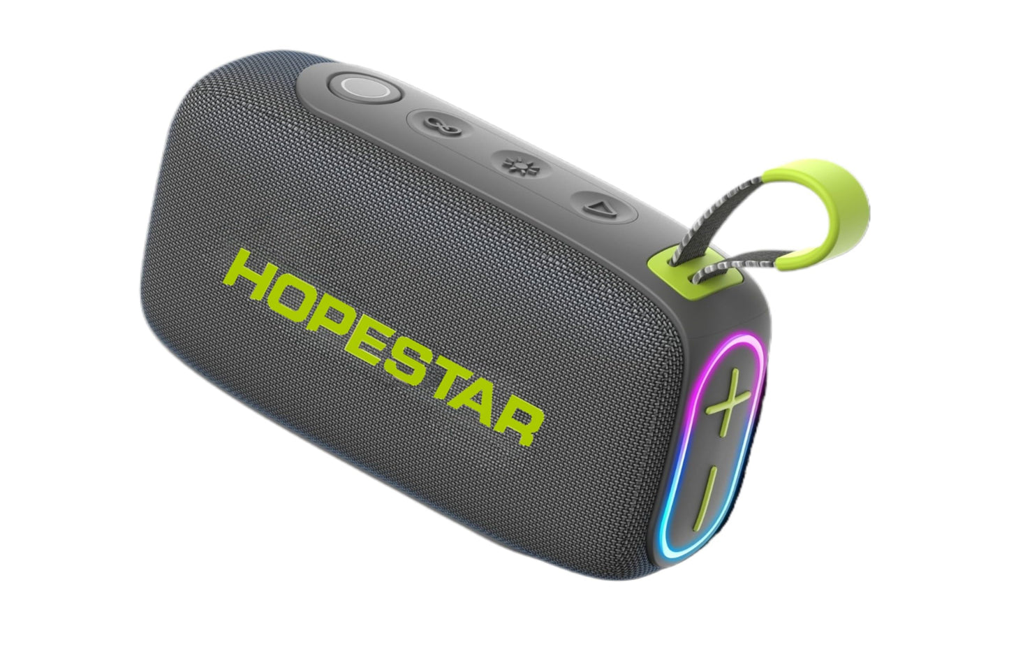 WorryFree Gadgets 30 W Wireless Portable Bluetooth Speaker, Powerful Sound and deep bass, IPX7 Waterproof, 12 Hours of Playtime Hopestar Series (Gray)