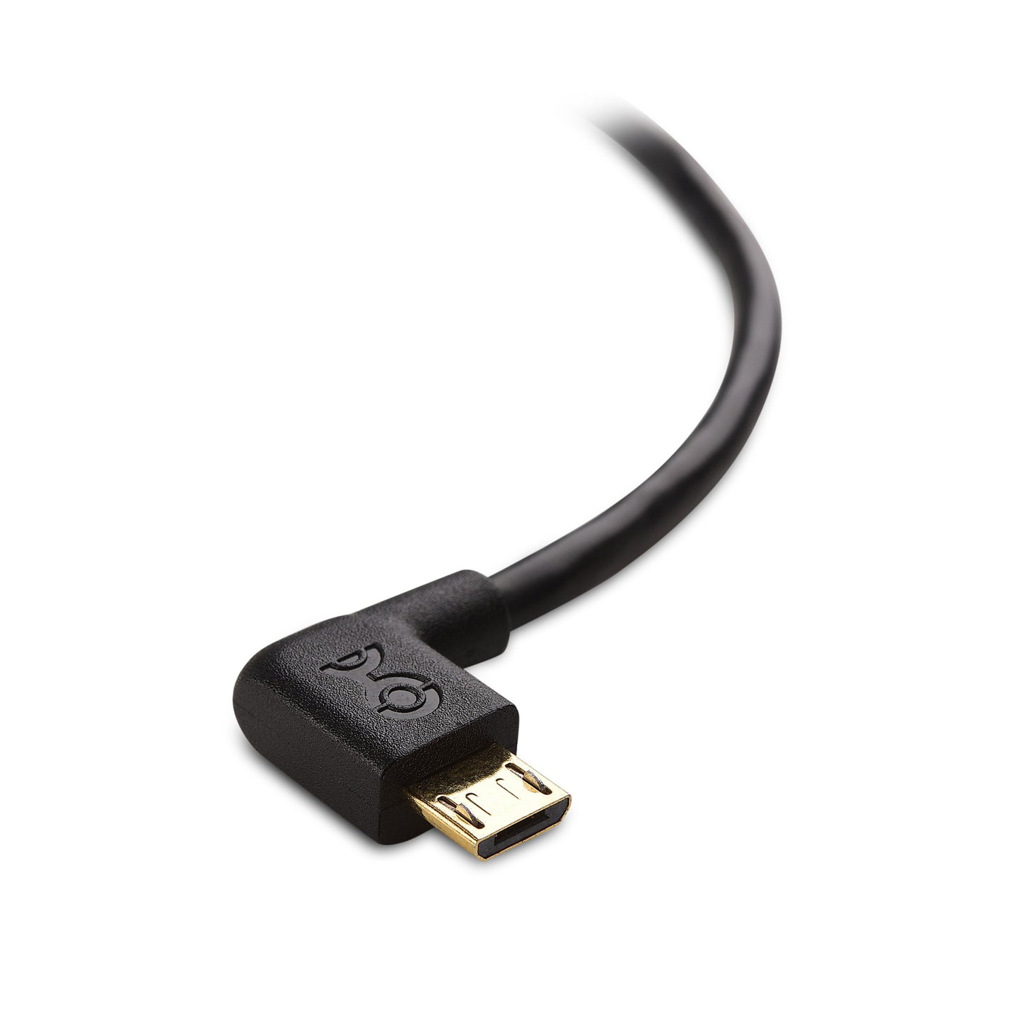 Cable Matters Combo-Pack Right Angle USB Cable for TV Stick and Power Bank 6 Inches - 90 Degree USBA to Micro USB Cable for Roku TV Stick and More