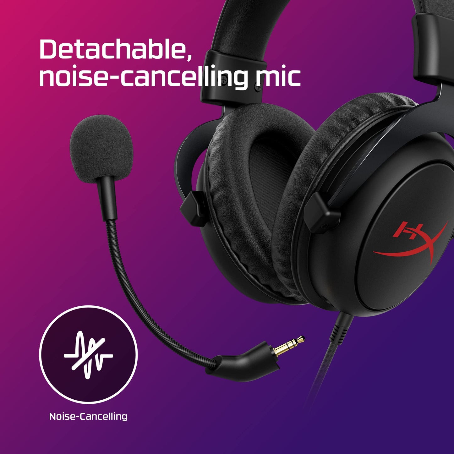 HyperX - Cloud Core Wired DTS Headphone:X Gaming Headset for PC, Xbox X|S, and Xbox One - Black