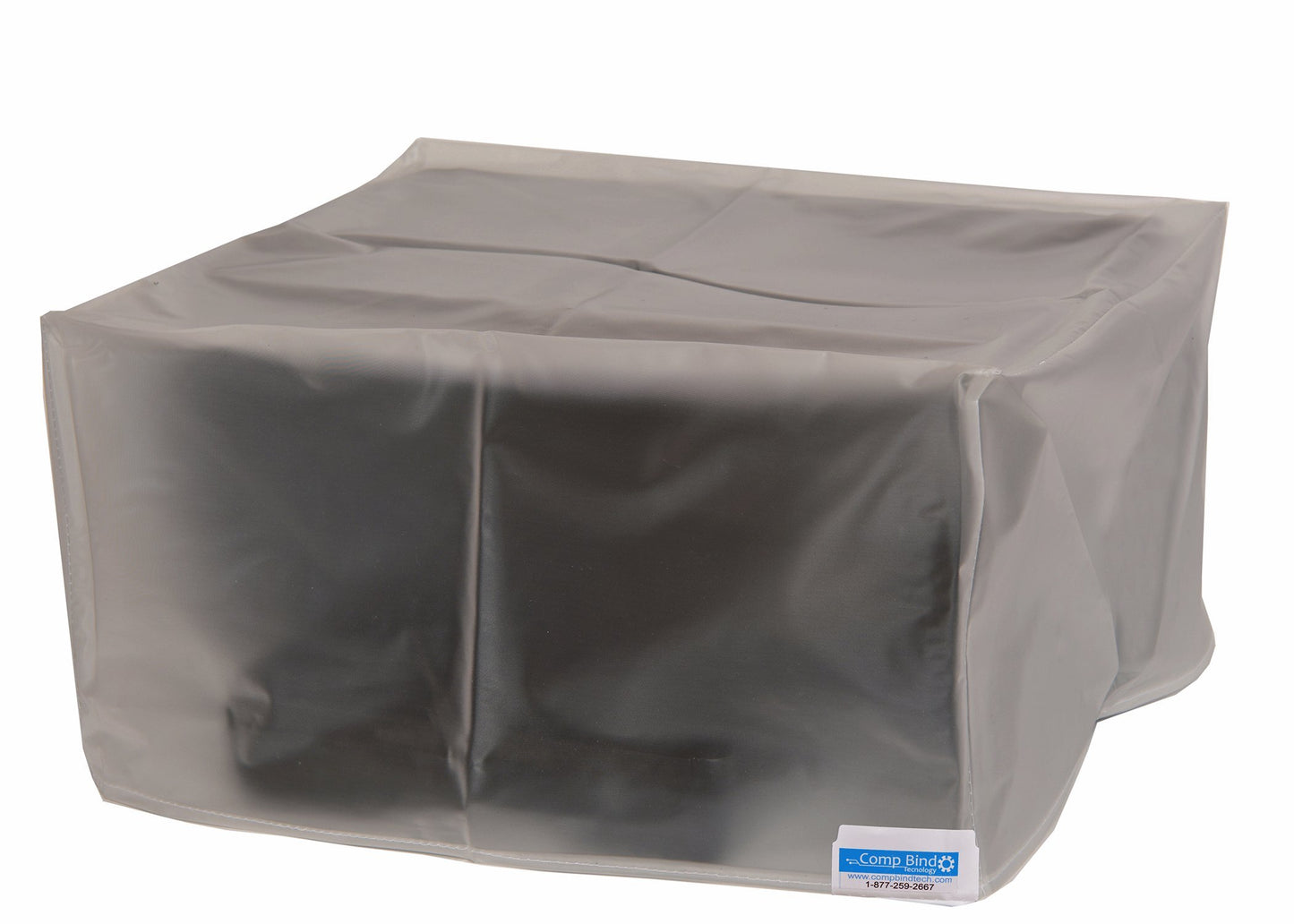 Comp Bind Technology Dust Cover for Epson EcoTank ST-4000 Color MFP Printer, Clear Vinyl Anti-Static Dust Cover Dimensions 14.8''W x 13.7''D x 9.1'H