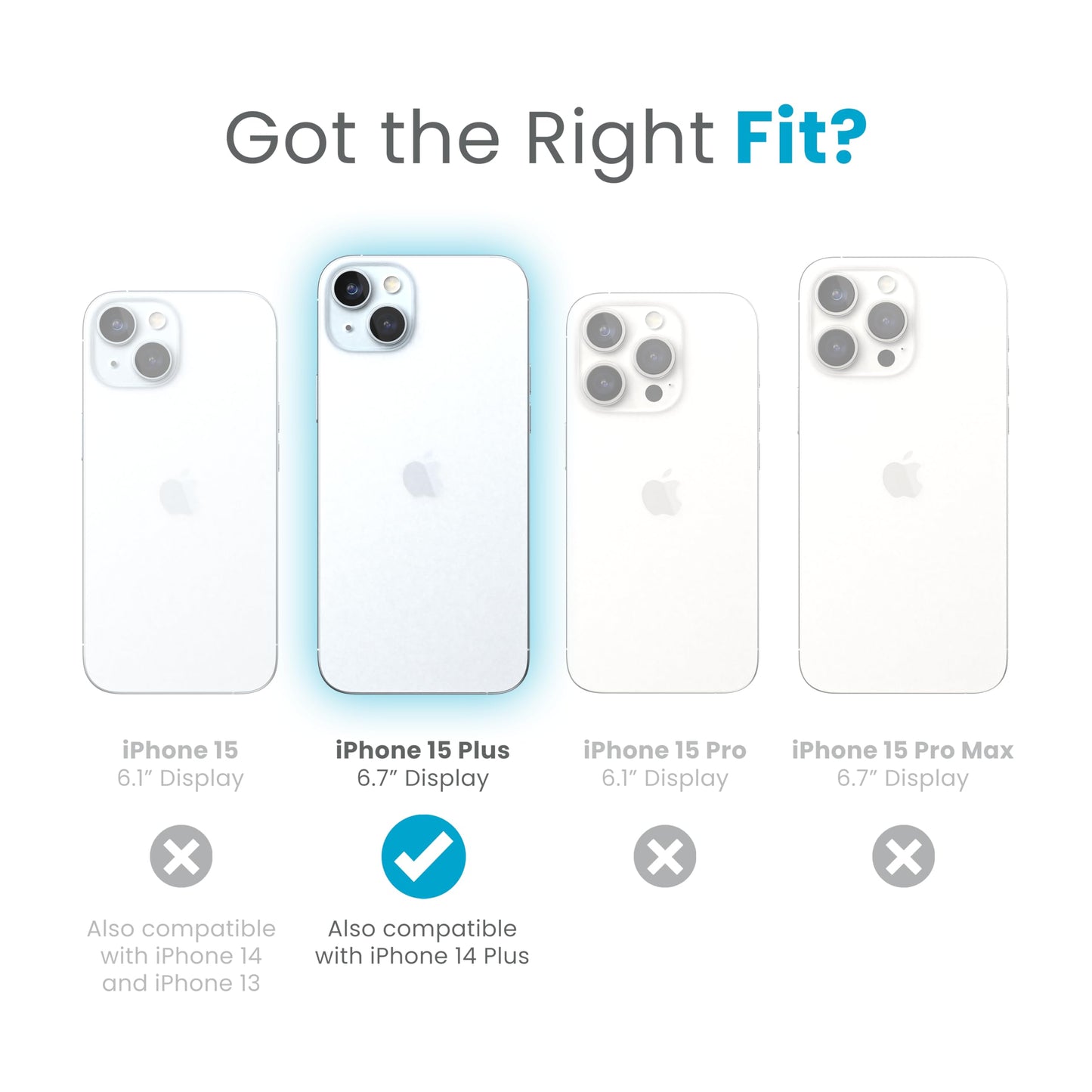 Speck Presidio Perfect-Clear CASE for iPhone 14 Plus