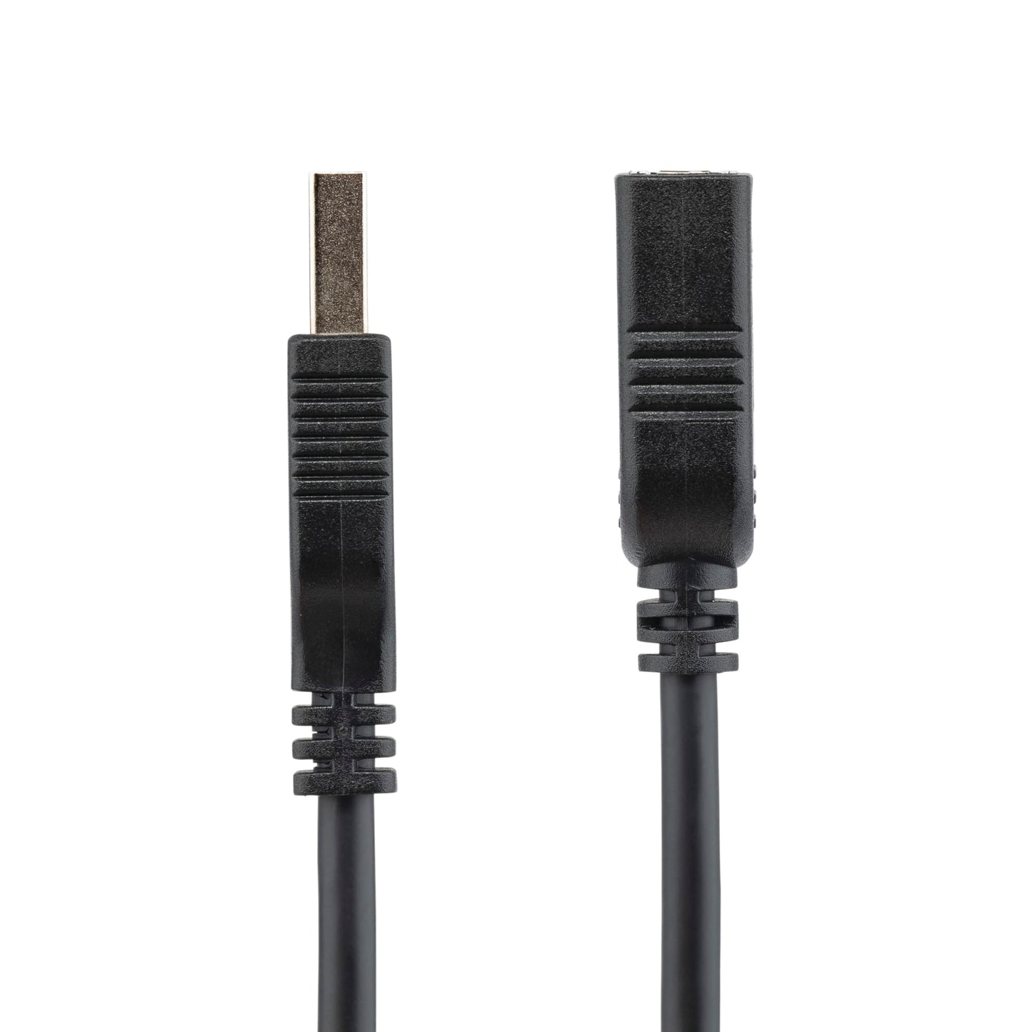 StarTech.com 6in Short USB 3.0 (5Gbps) Extension Adapter Cable (USB-A Male to USB-A Female) - USB 3.2 Gen1 Port Saver Cable - Black (USB3EXT6INBK)