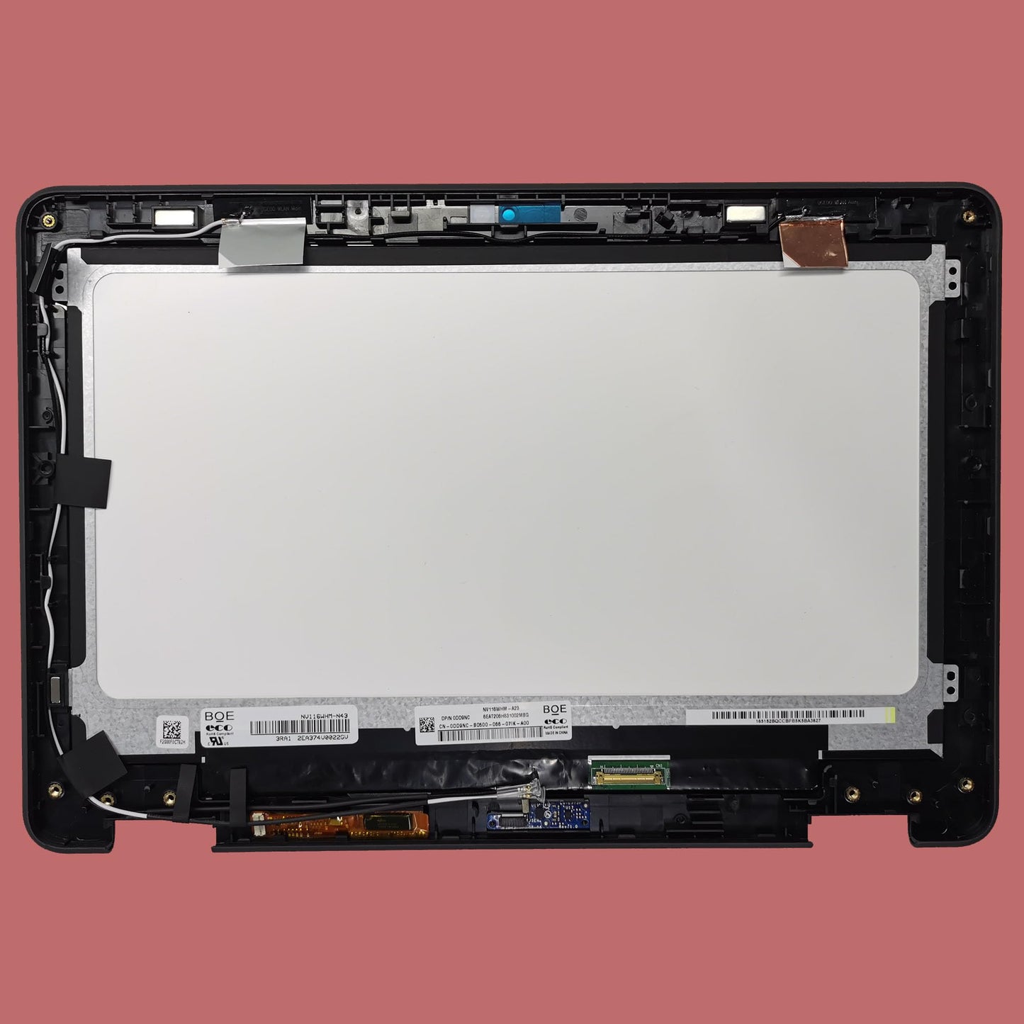 11.6 inch Touch Screen Display LCD Module LCD Digitizer Assembly for Dell Latitude 3190 DD9NC 9KNWN 0DD9NC 09KNWN 04R0FT 4R0FT