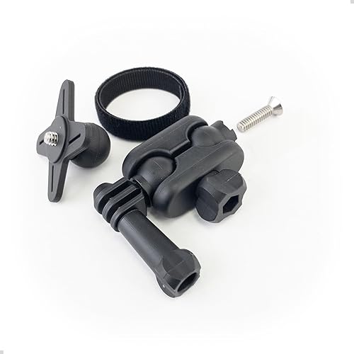 STUNTMAN Ball Joint Adapter Kit for Action Cameras - Fits GoPro, DJI Osmo (Action, Pocket), Insta360 (Ace, One, X) and Others