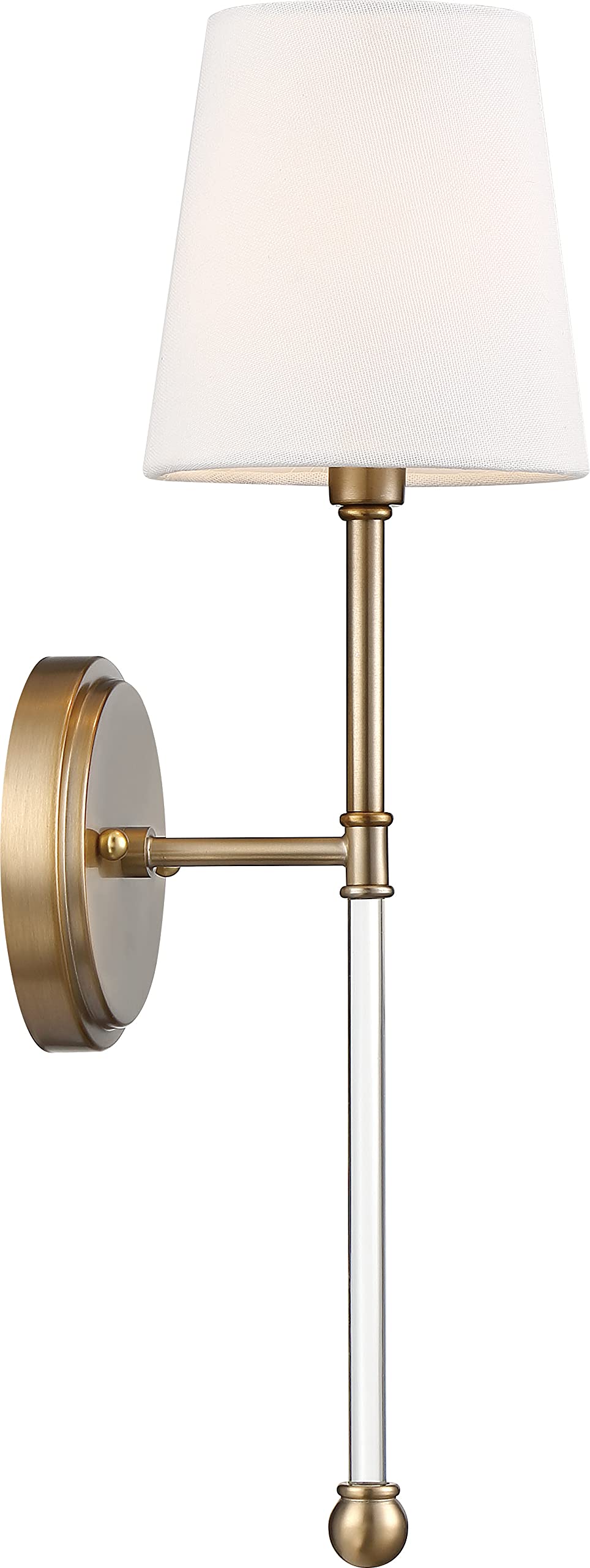 Nuvo Lighting 60-6687 Transitional One Light Wall Sconce from Olmstead Collection in Bronze/Dark Finish,