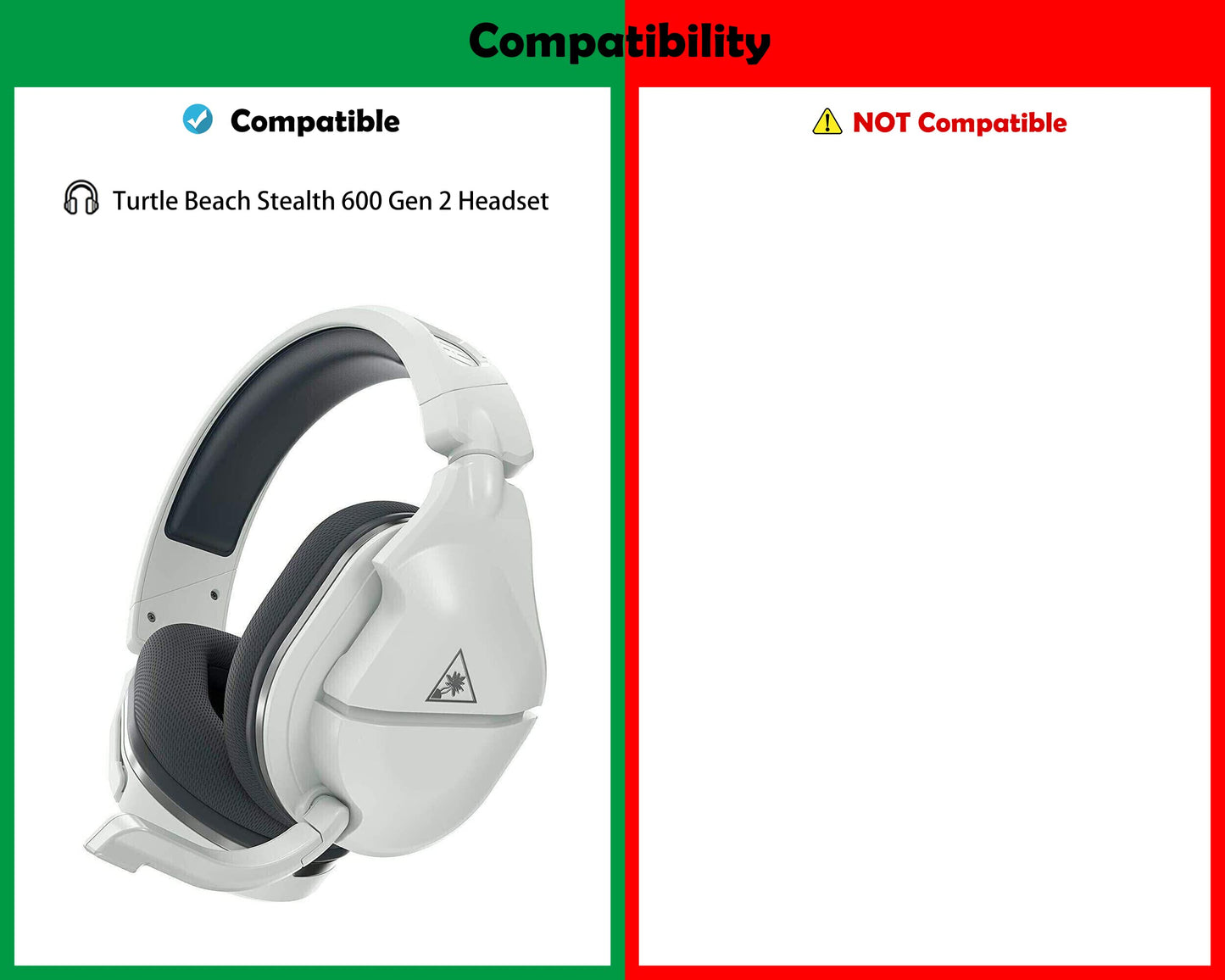 DowiTech Cooling Gel Headset Earpads Replacement Headphone Ear Pads Compatible with Turtle Beach Stealth 600 Gen 2 PS5 PS4 Pro Wireless Gaming Headset