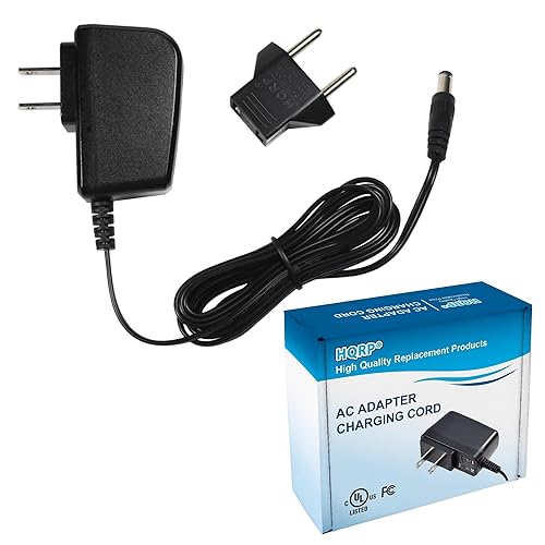 HQRP AC Adapter Compatible with Zoom SAD0006D, AD0006D, AD0006, 506 II Bass, G1N, G1XN, A2 Pedal; 9V DC, 300mA; UL Listed; 1 Year Warranty