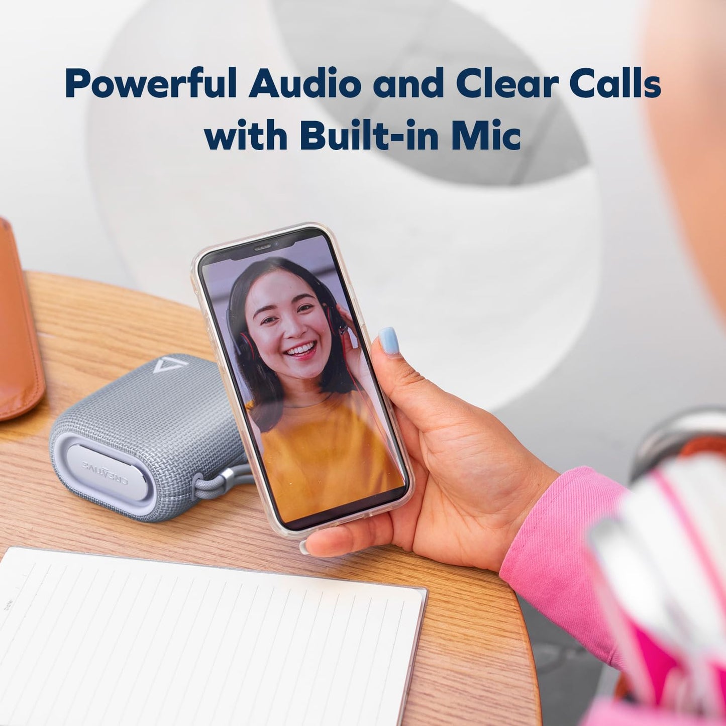 Creative MUVO Flex Portable Waterproof Bluetooth 5.3 Speaker with Auracast, Up to 10 Hours of Battery Life, IP67 Waterproof, and Powerful Bass