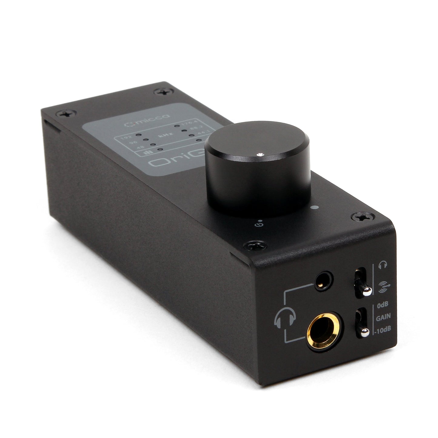 Micca OriGen G3 HiFi USB and Optical DAC Amp for Headphones and Powered Speakers, 24-Bit/192kHz, Earphone Amplifier, Preamp, Volume Control