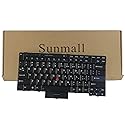 SUNMALL T410 Keyboard, New Laptop Keyboard with Pointer Compatible with Lenovo ThinkPad t410 t420 t510 t520 x220 t400 t420s US Layout Black